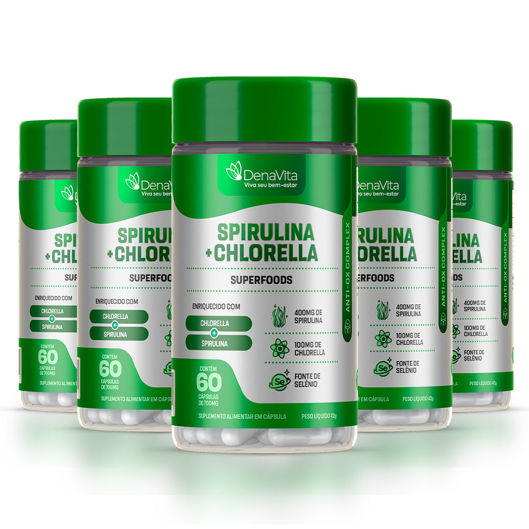 Spirulina e Chlorella 