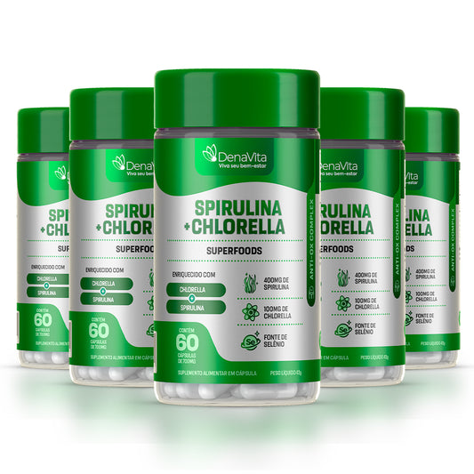 Spirulina e Chlorella 